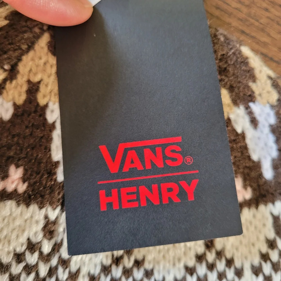 Vans Henry MN Vans X Justin Henry Knit Beanie Hat Size One Size NEW with TAGS - Picture 3 of 5